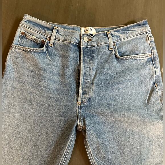 NWOT AGOLDE Nico High Rise Slim Jean - Picture 4 of 6